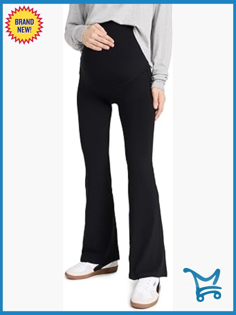 High Rise Airweight Maternity Flare Leggings Yoga Pants